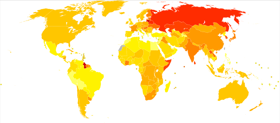 World Suicide Rate
