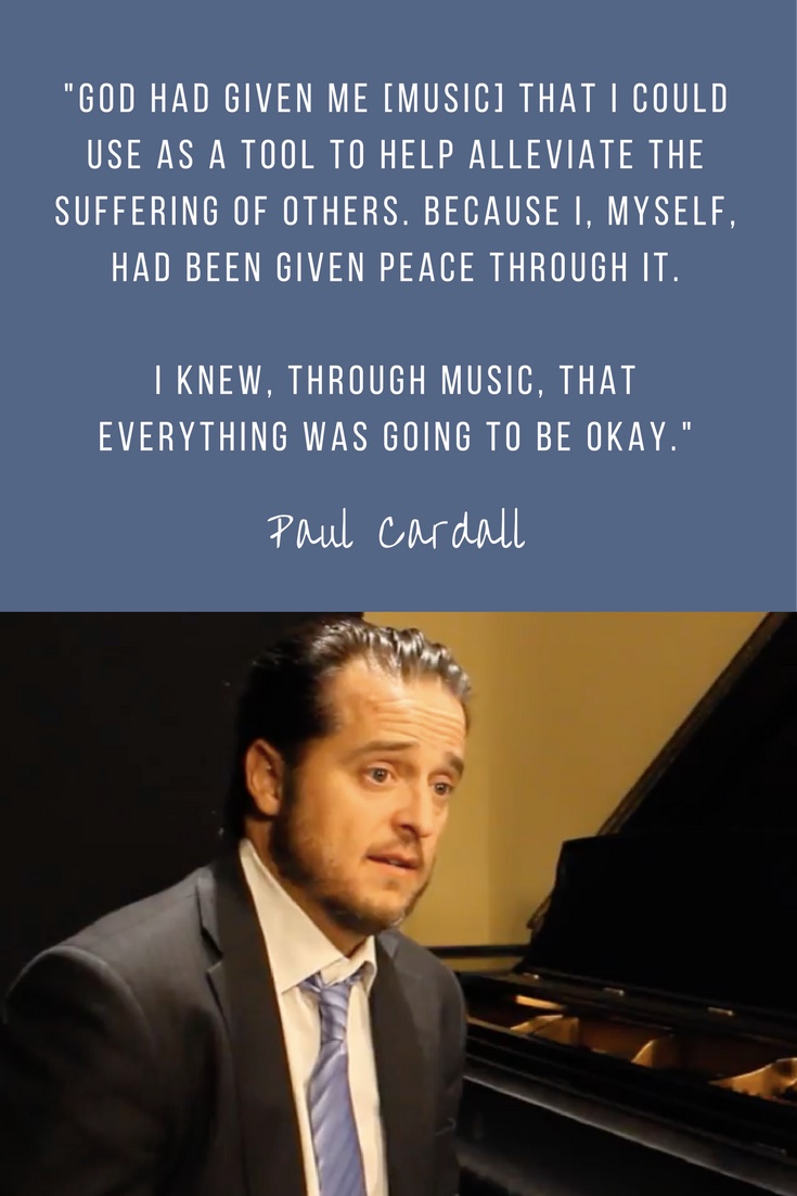 Can music help with depression? Yes! Studies show that music can ease anxiety, restore speech, relieve pain, and reduce side effects from surgery. Music can even help people who struggle with depression.  In the interview below, award-winning musician, Paul Cardall, share his thoughts on the healing power of music.